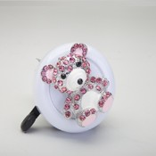 Pink Bear Bell by CruiserCandy.com